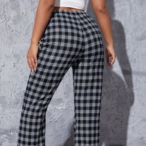 Plaid Stretchy Pants